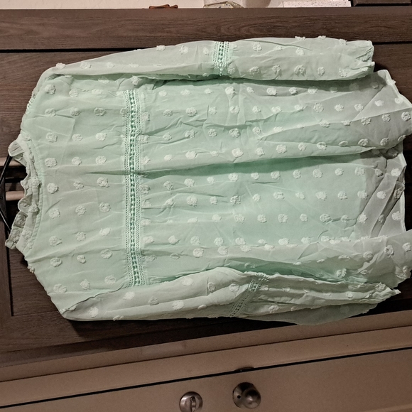 New Swiss dot babydoll top - Picture 14 of 15